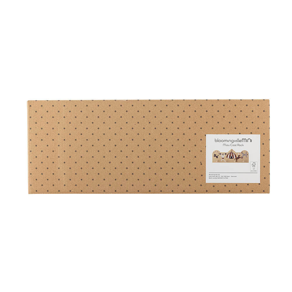 Bloomingville MINI Miou Knagerække, Brun, FSC®100%, MDF