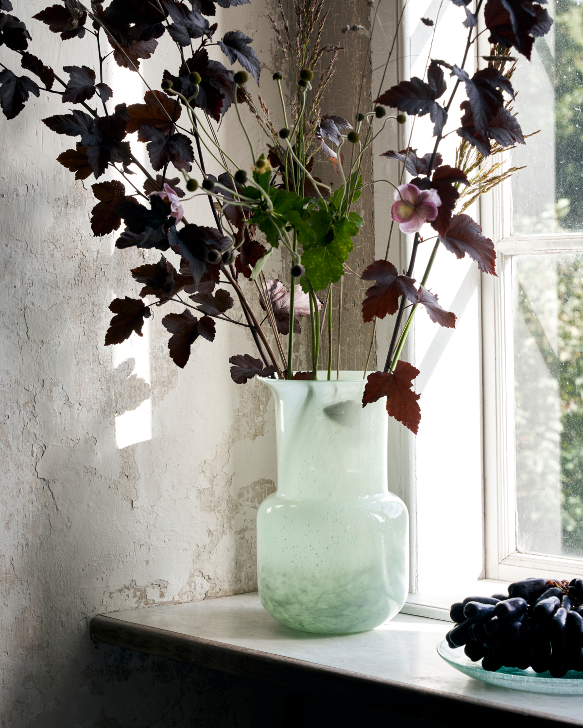 Vase 29cm, HDMint, Grøn