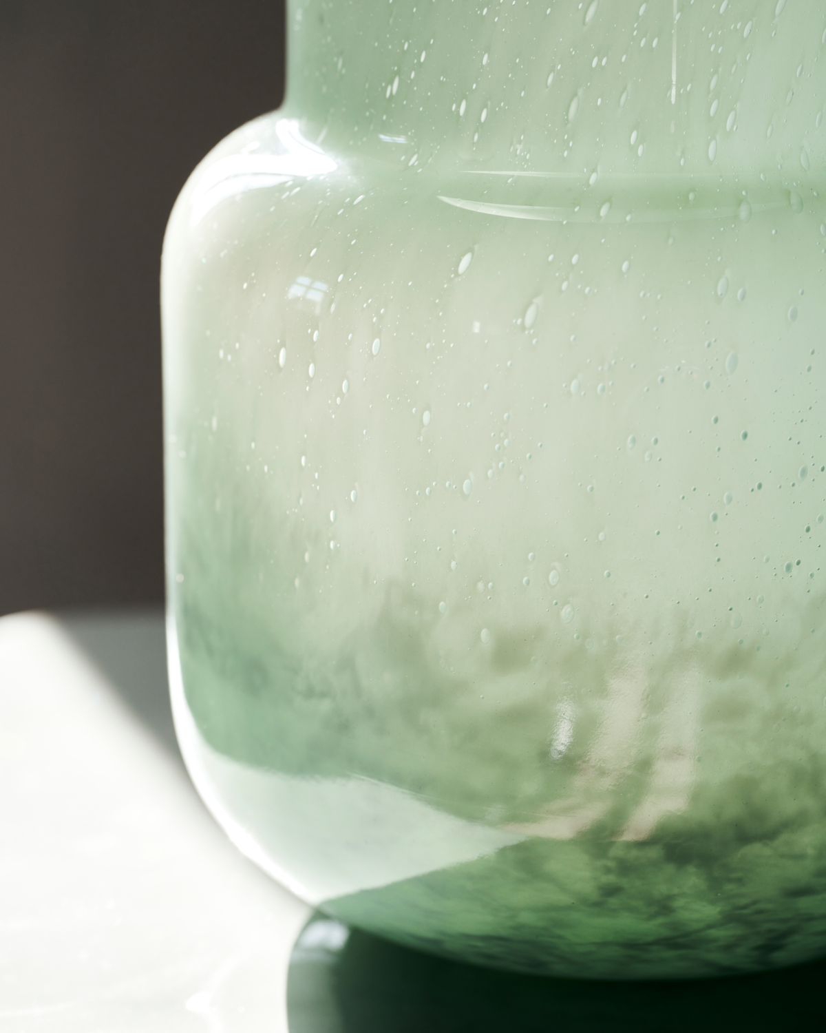 Vase 29cm, HDMint, Grøn