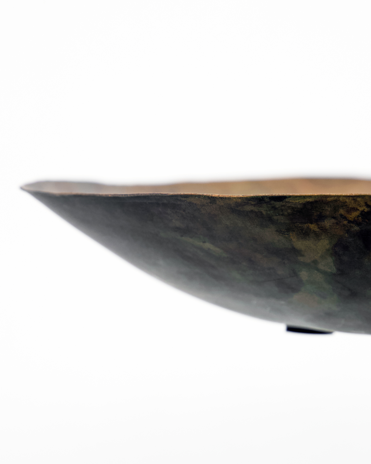 Bakke 30cm, HDTafa, Antik messingfinish (kopi)