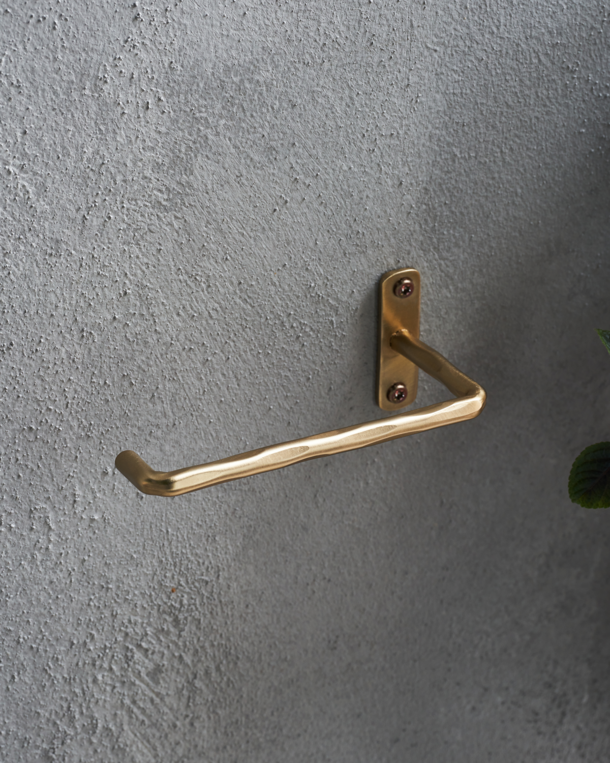 Toiletpapirholder, HDWelo, Børstet messing finish