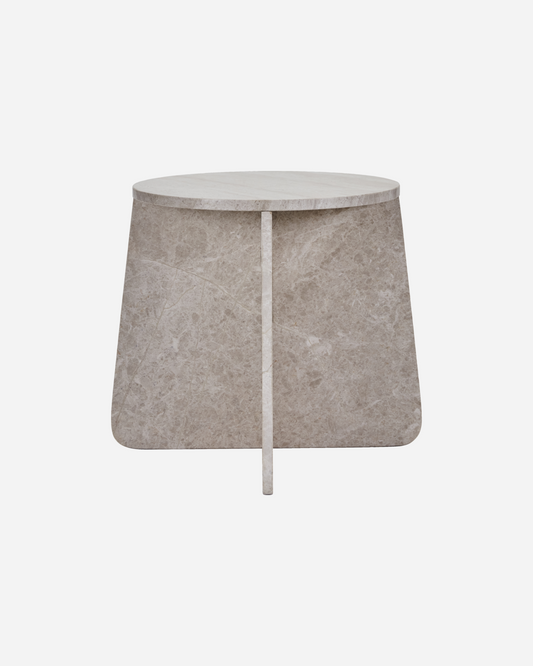 Sidebord, HDMarb, Beige