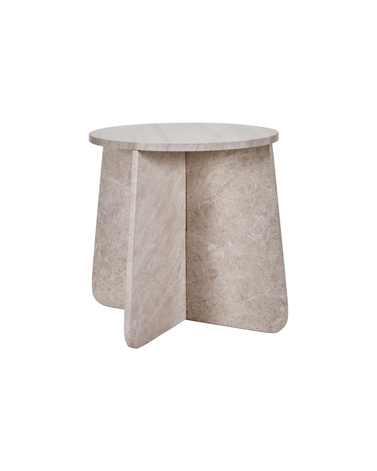 Sidebord, HDMarb, Beige
