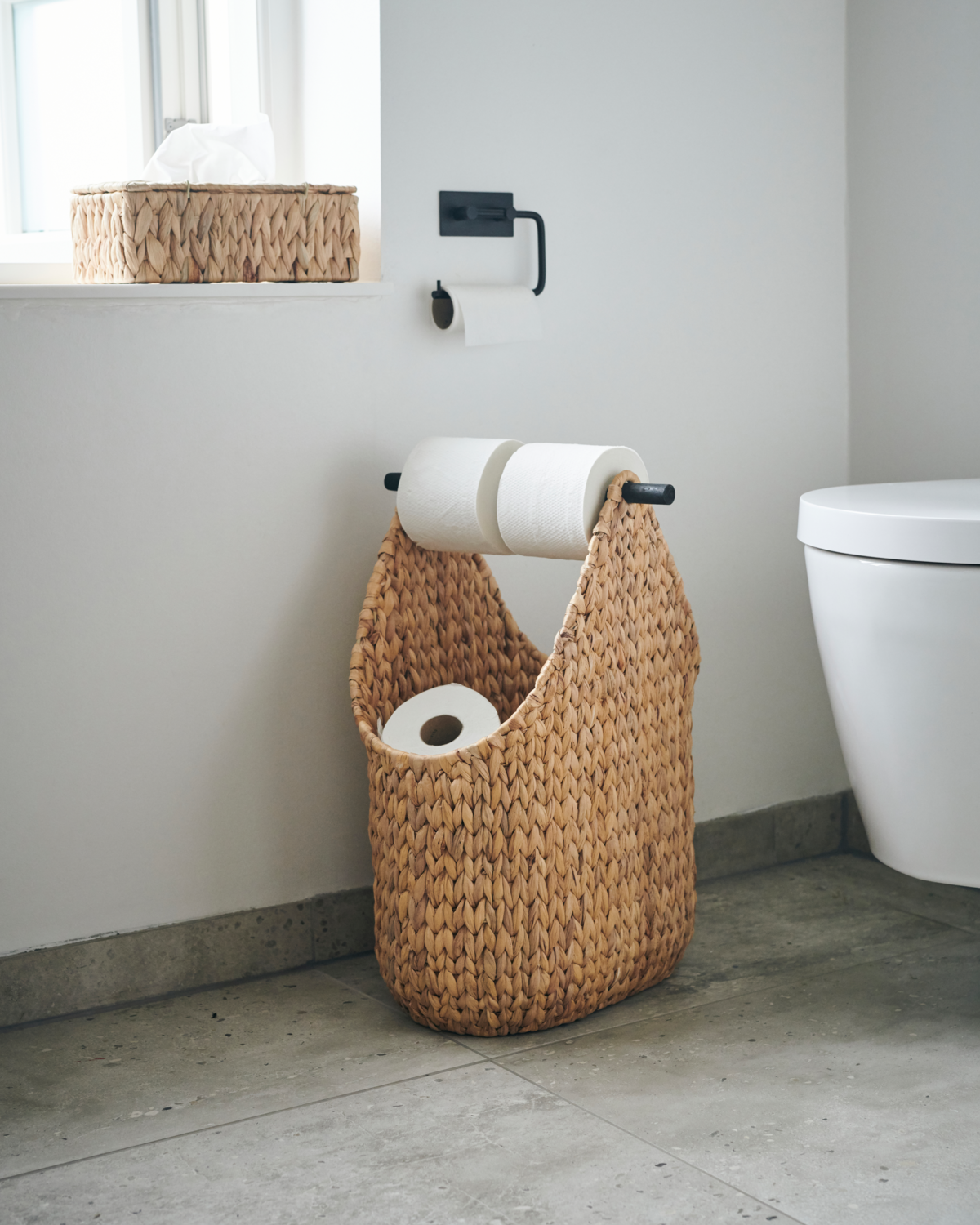 Toiletpapirholder, HDPaper, Natural