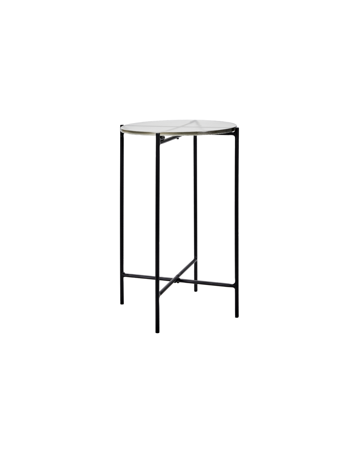 Sidebord, HDTamu, Sort 50cm