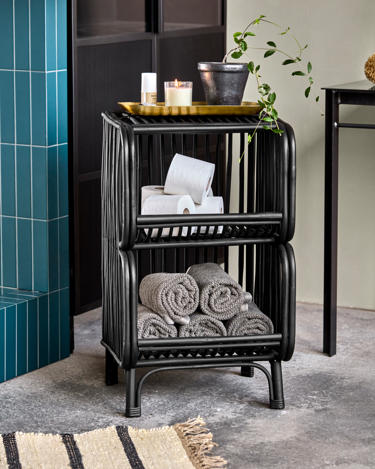 Sidebord, HDShelf, Sort