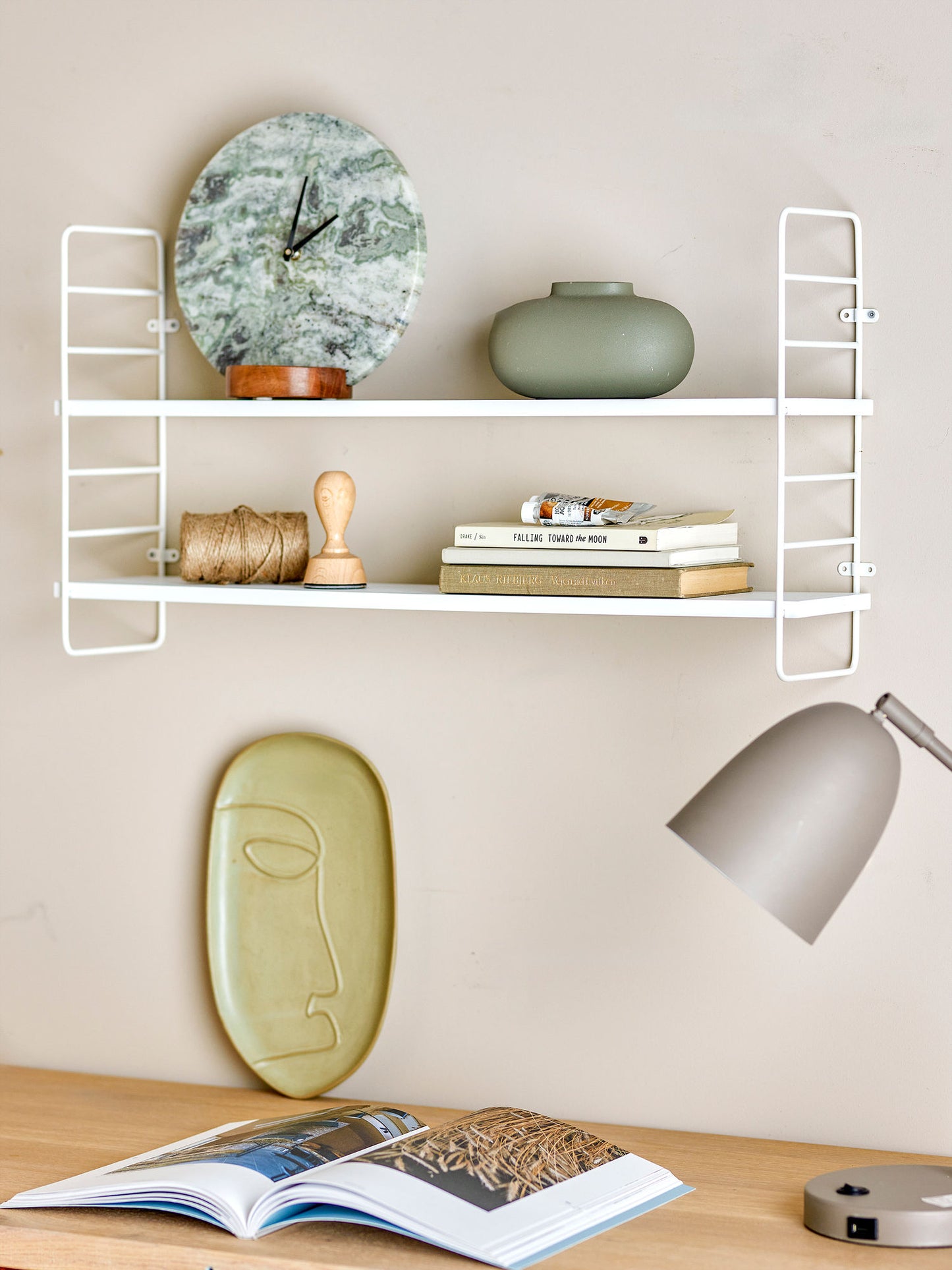 Bloomingville Joakim Bord ur – Marmor og Akacietræ, Nordisk Design