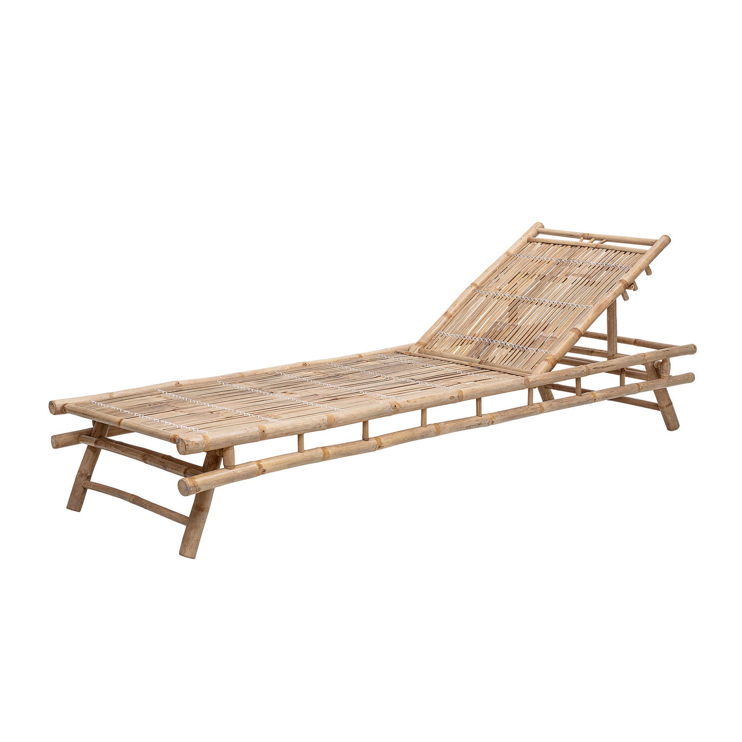 Bloomingville Sole Daybed – Bambus, Justerbar Ryg, Natur