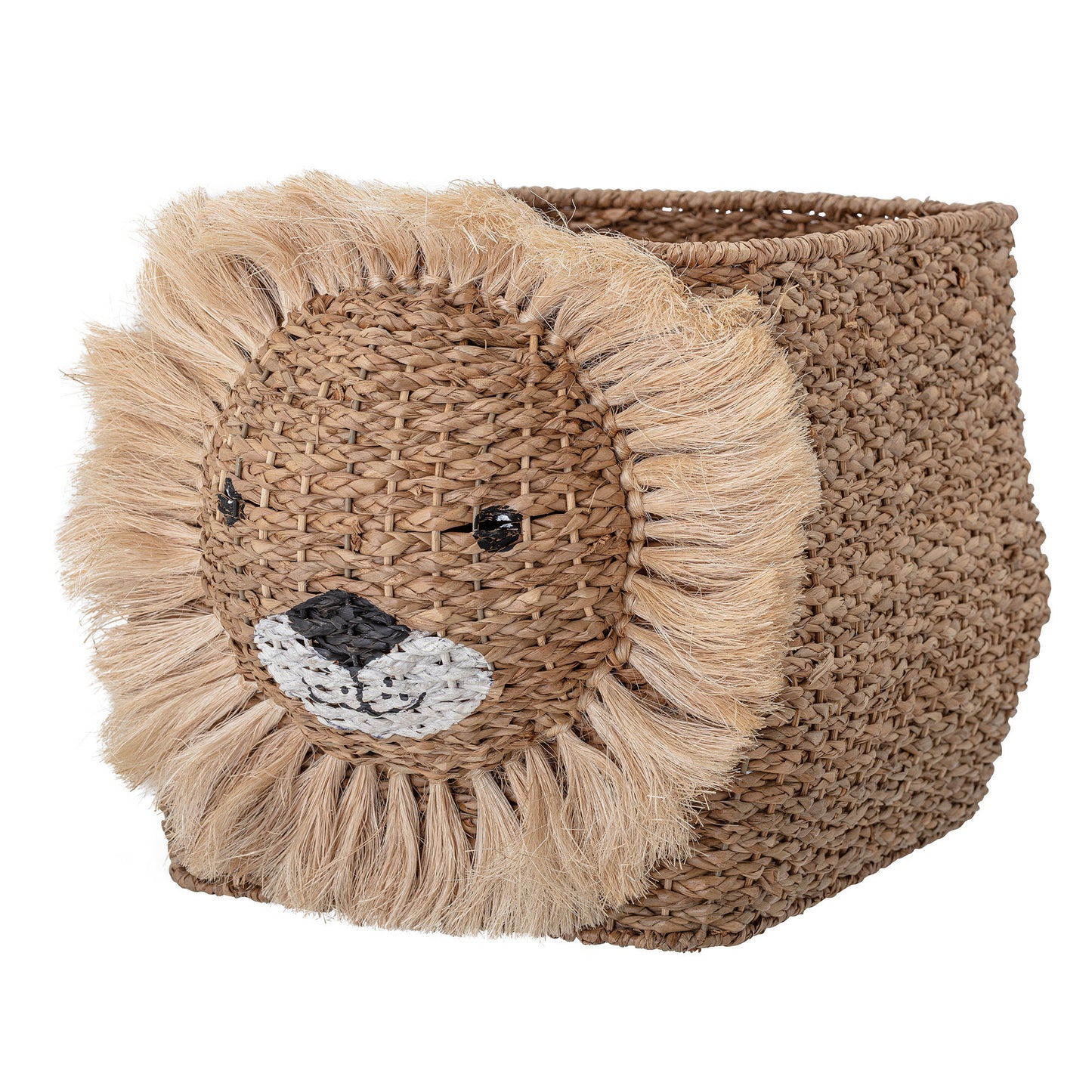 Harrison opbevaringskurv 52x32xH36 cm i bankuan grass – løvekurv fra Bloomingville MINI