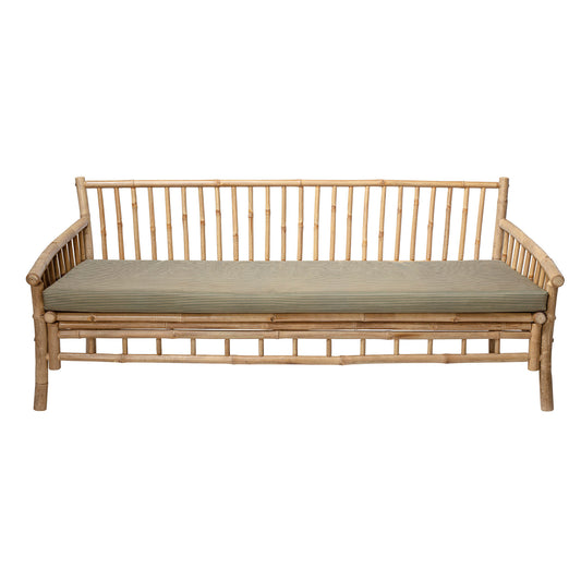 Bloomingville Sole Sofa – Bambus, Natur, Udendørs Sofa med Pude