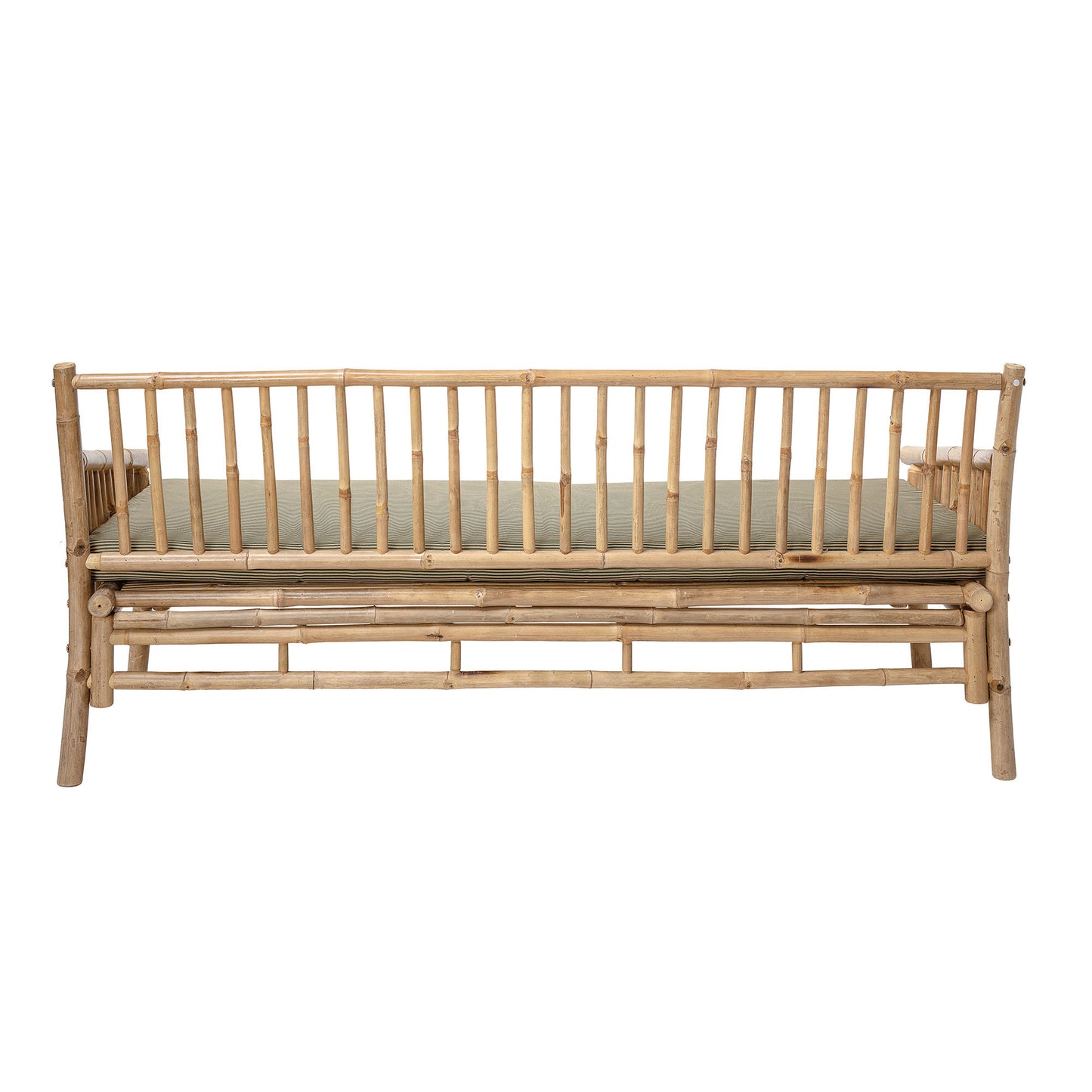 Bloomingville Sole Sofa – Bambus, Natur, Udendørs Sofa med Pude