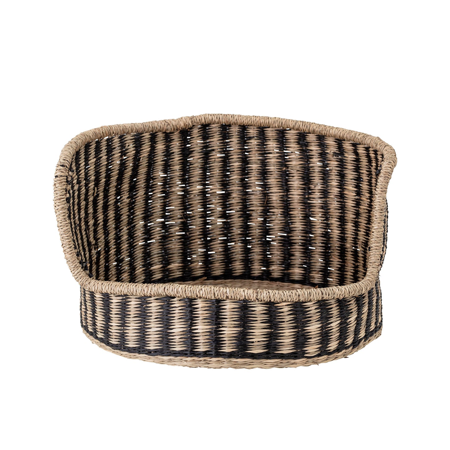 Lenina hundekurv 40x40xH25 cm i søgræs – sort hundeseng fra Bloomingville