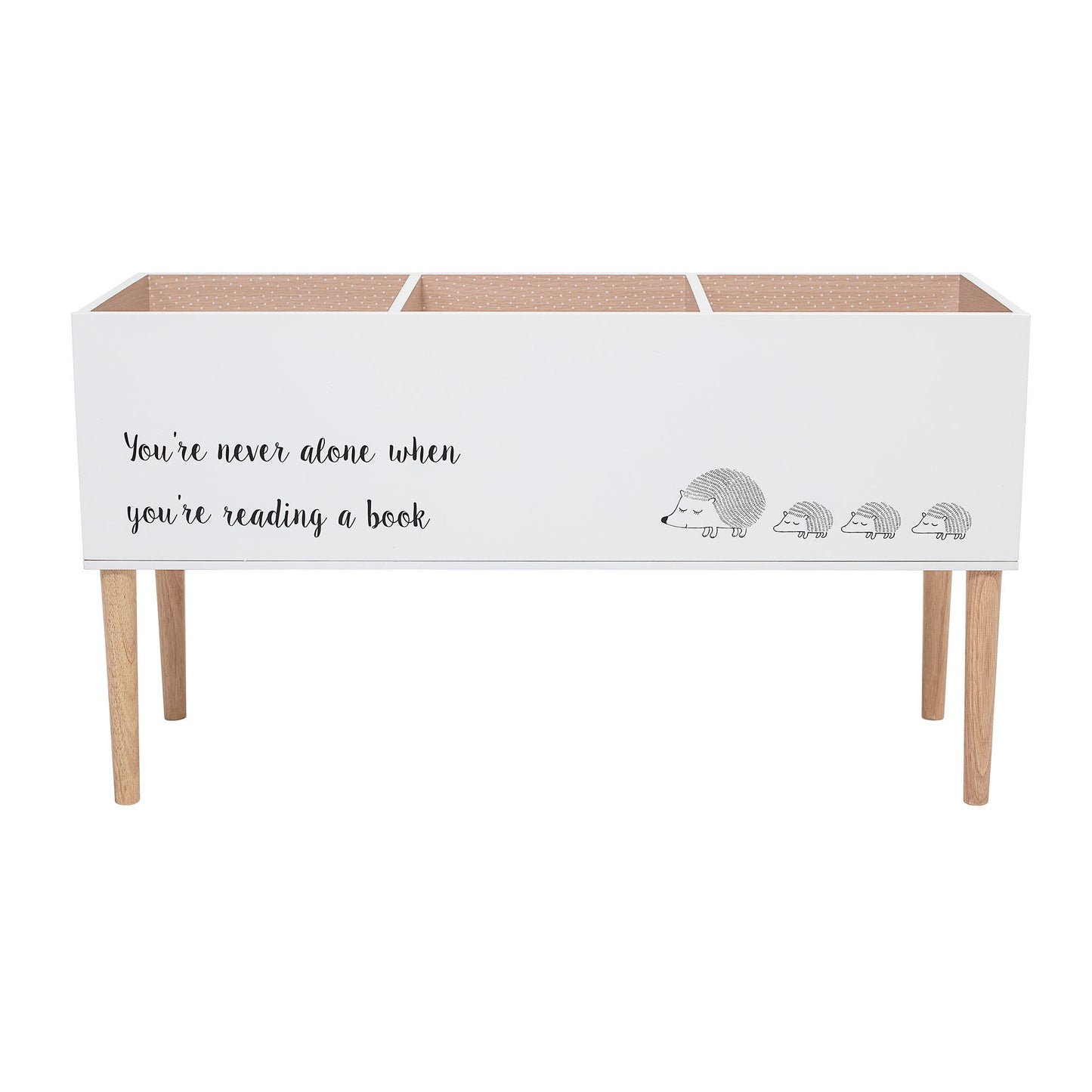 Bloomingville MINI Salam Bogkasse, Hvid, MDF