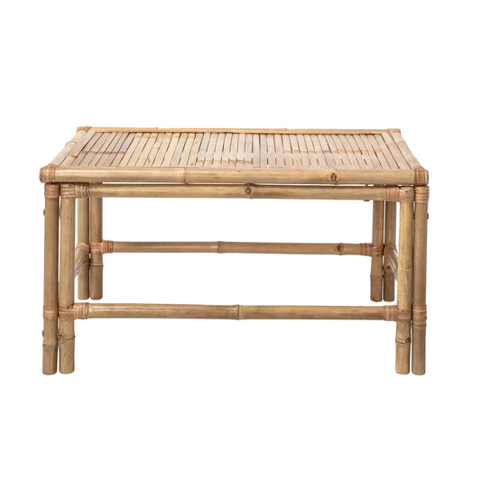Bloomingville Sole Sofabord – Bambus, Natur, Let Sommerdesign