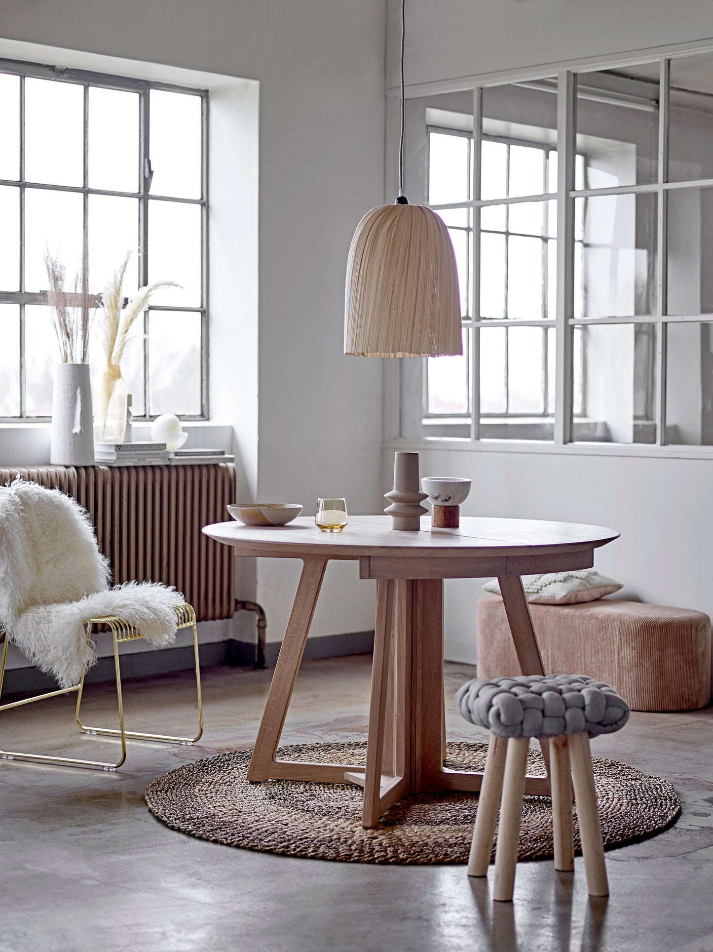 Owen Spisebord m/udtræk i Natur Eg – Nordisk Design FSC® 100%