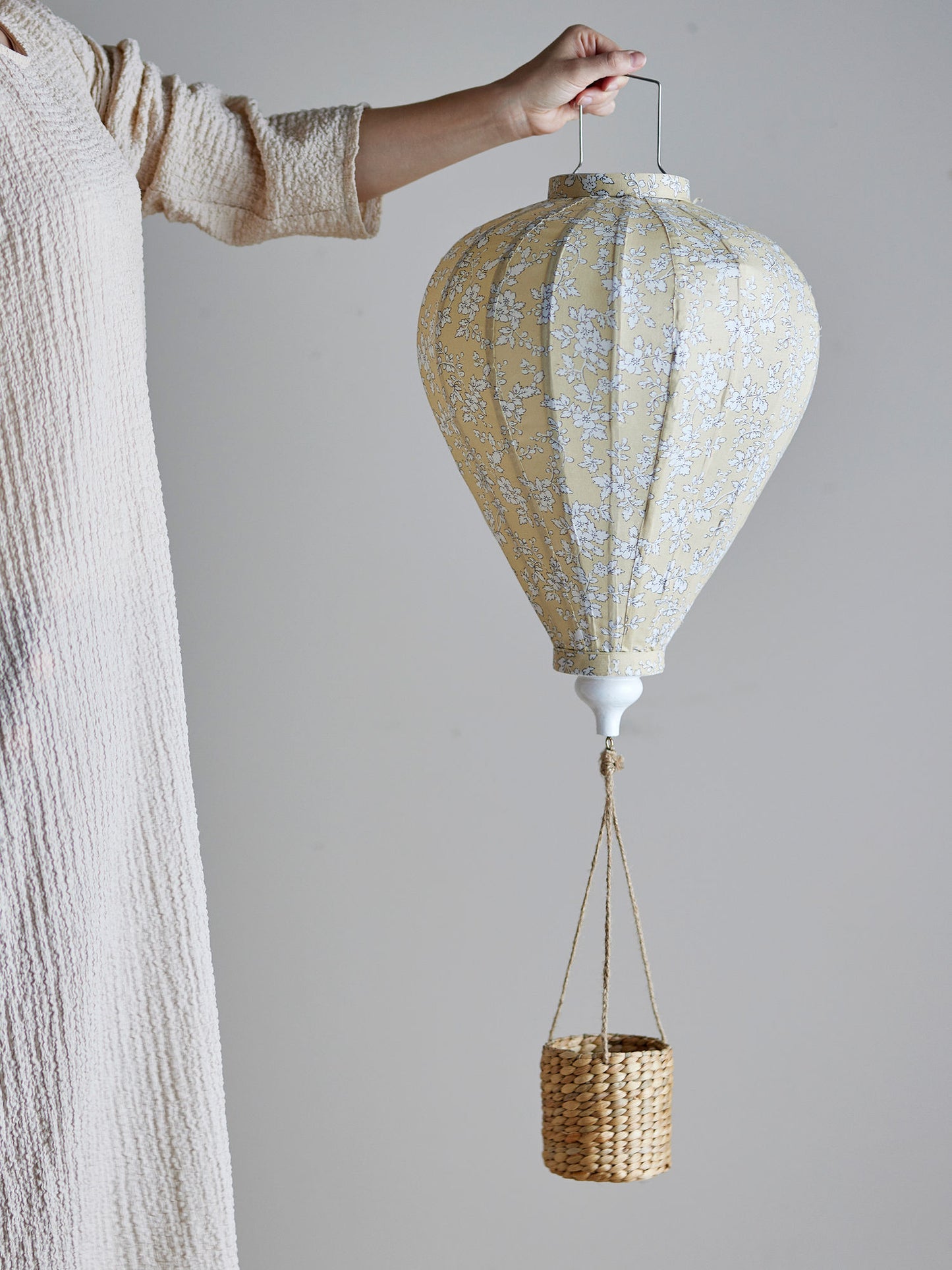 Pomp uro luftballon 35xH85 cm i polyester – gul børneuro fra Bloomingville MINI