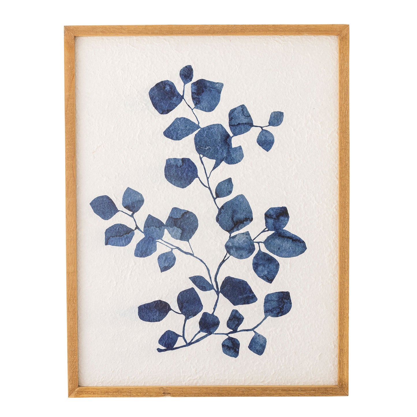 Gunnvor illustration 41x54 cm med ramme i fyrretræ – blomster vægkunst fra Creative Collection