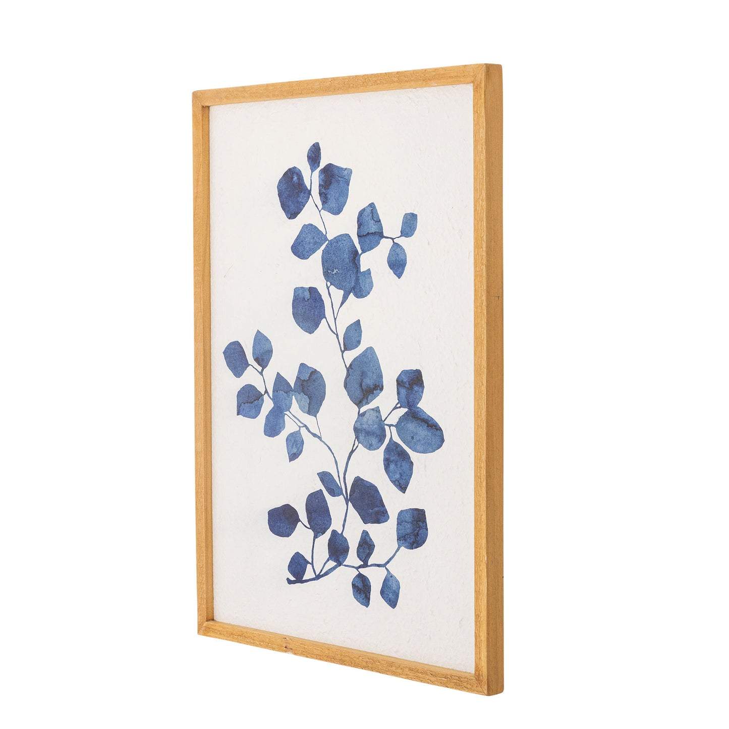 Gunnvor illustration 41x54 cm med ramme i fyrretræ – blomster vægkunst fra Creative Collection