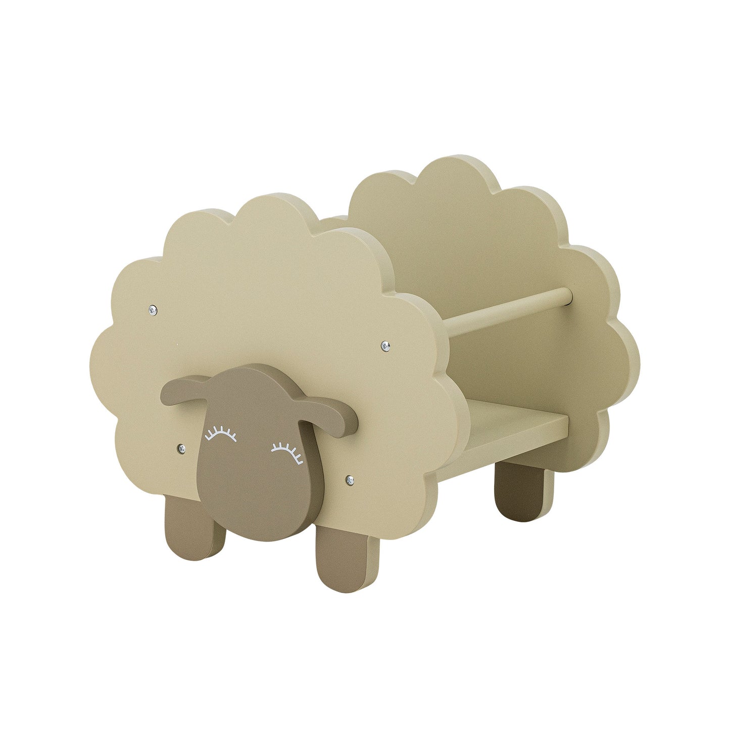 Bloomingville MINI Dolly Bogkasse, Grøn, FSC®100%, MDF