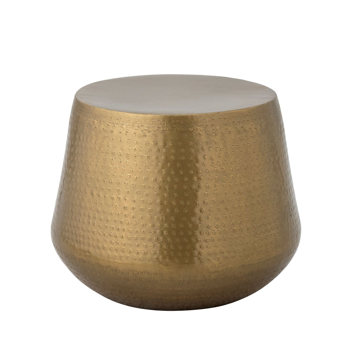 Avola Sofabord Messing – Elegant Metalbord med Rustik Finish