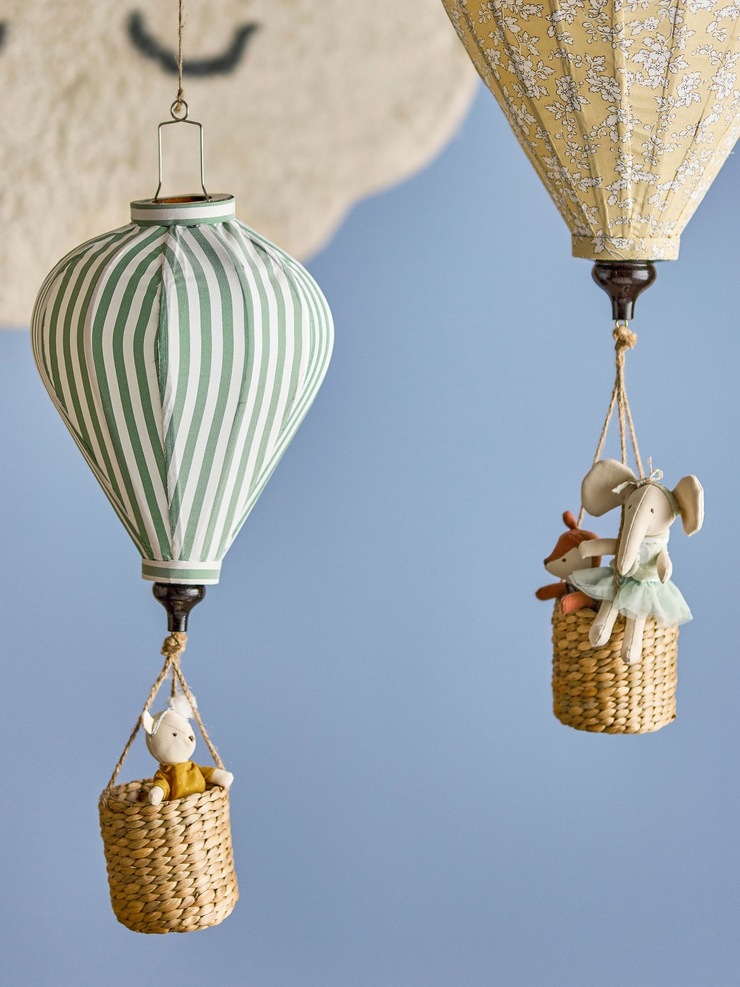 Pomp uro luftballon 25xH65 cm i grøn polyester – børneuro fra Bloomingville MINI