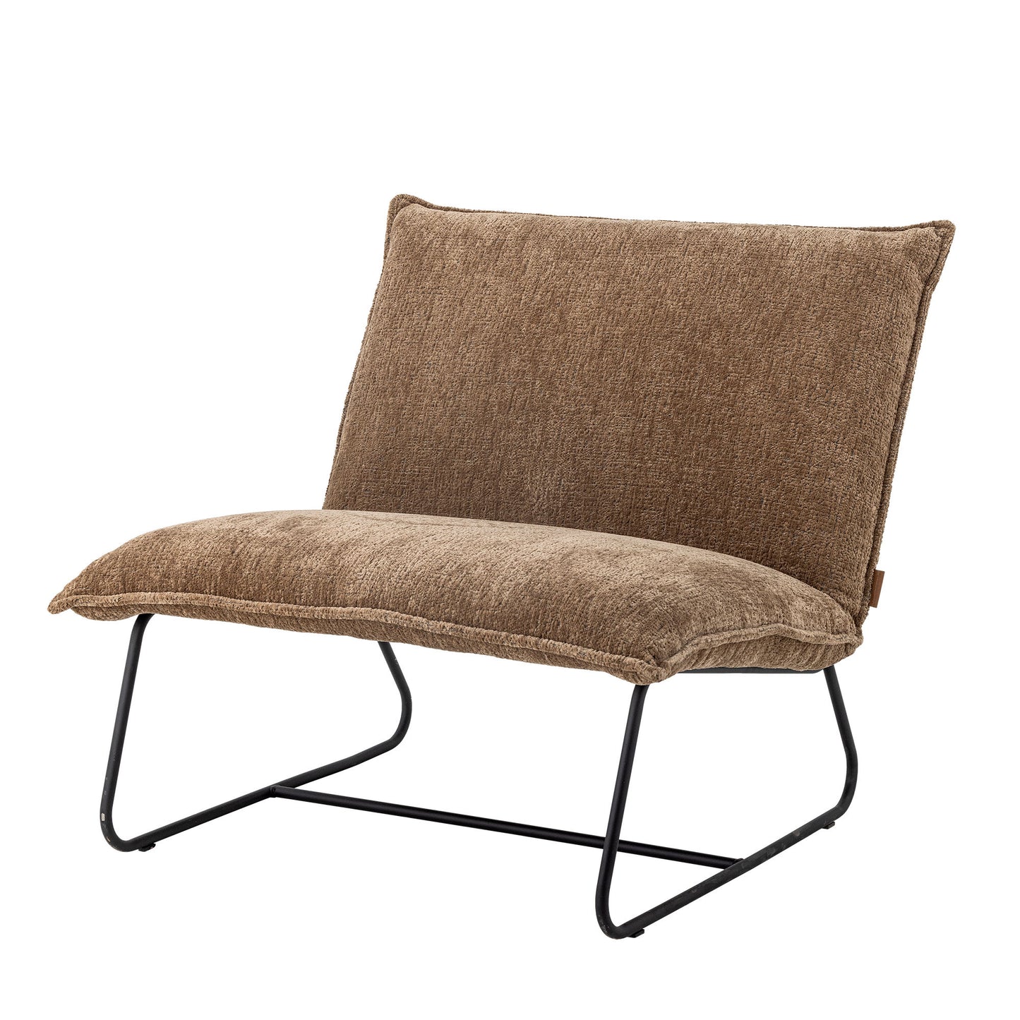Cape Loungestol – Brun Bouclé, Komfortabel Lounge Stol