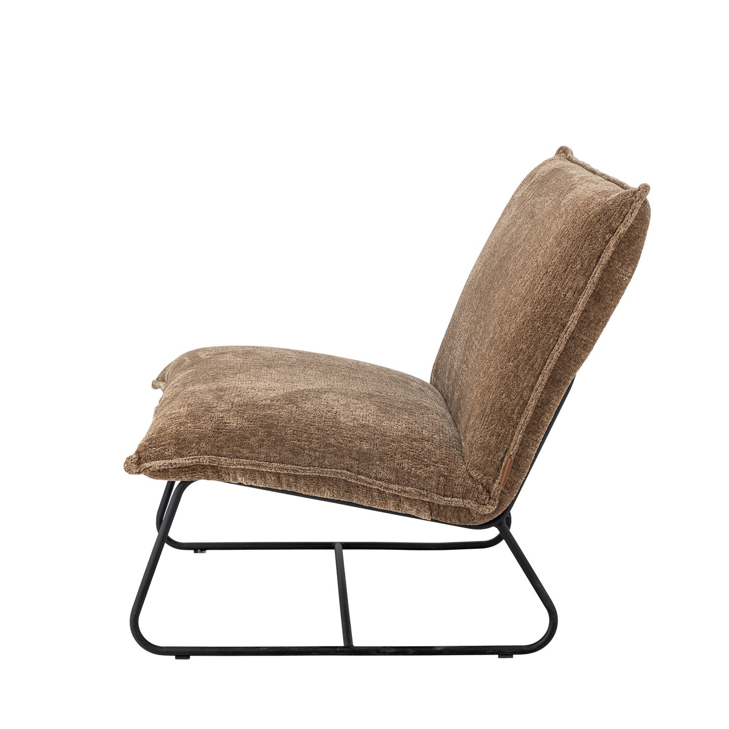 Cape Loungestol – Brun Bouclé, Komfortabel Lounge Stol