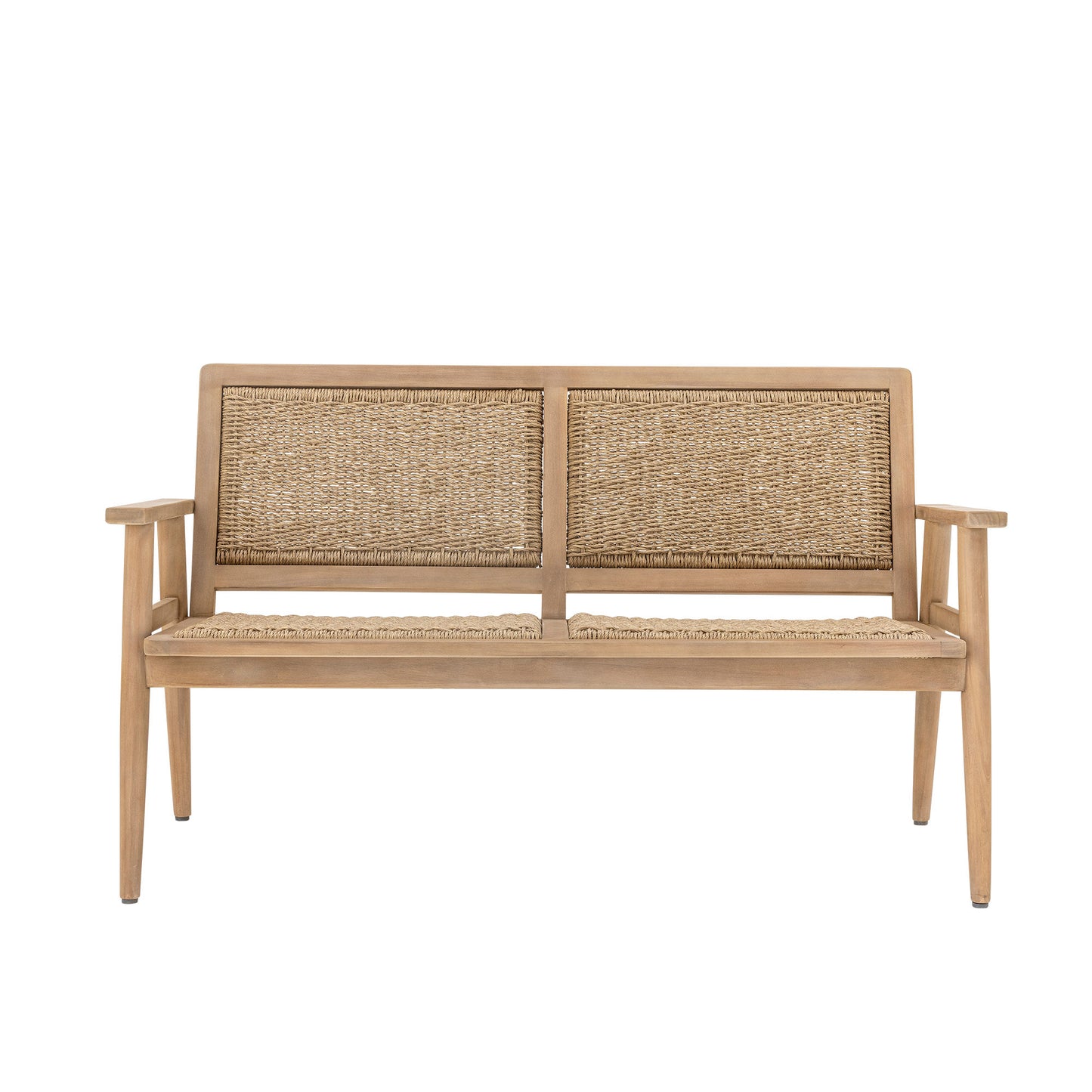 Bloomingville - Sorrento Sofa – FSC® Acacietræ og Polyrattan, Udendørs Sofa