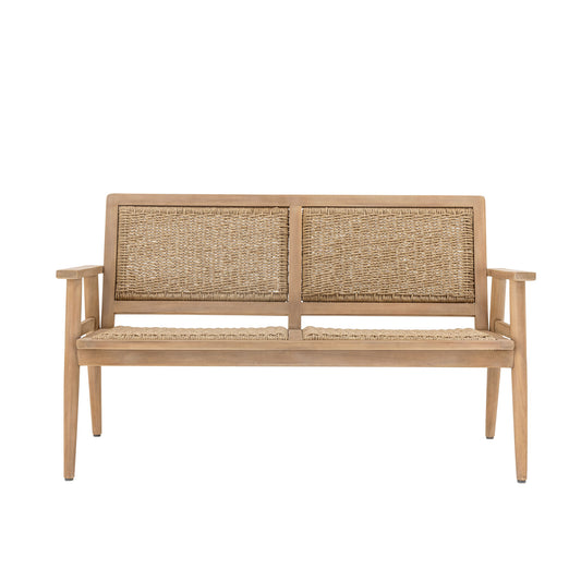 Bloomingville - Sorrento Sofa – FSC® Acacietræ og Polyrattan, Udendørs Sofa