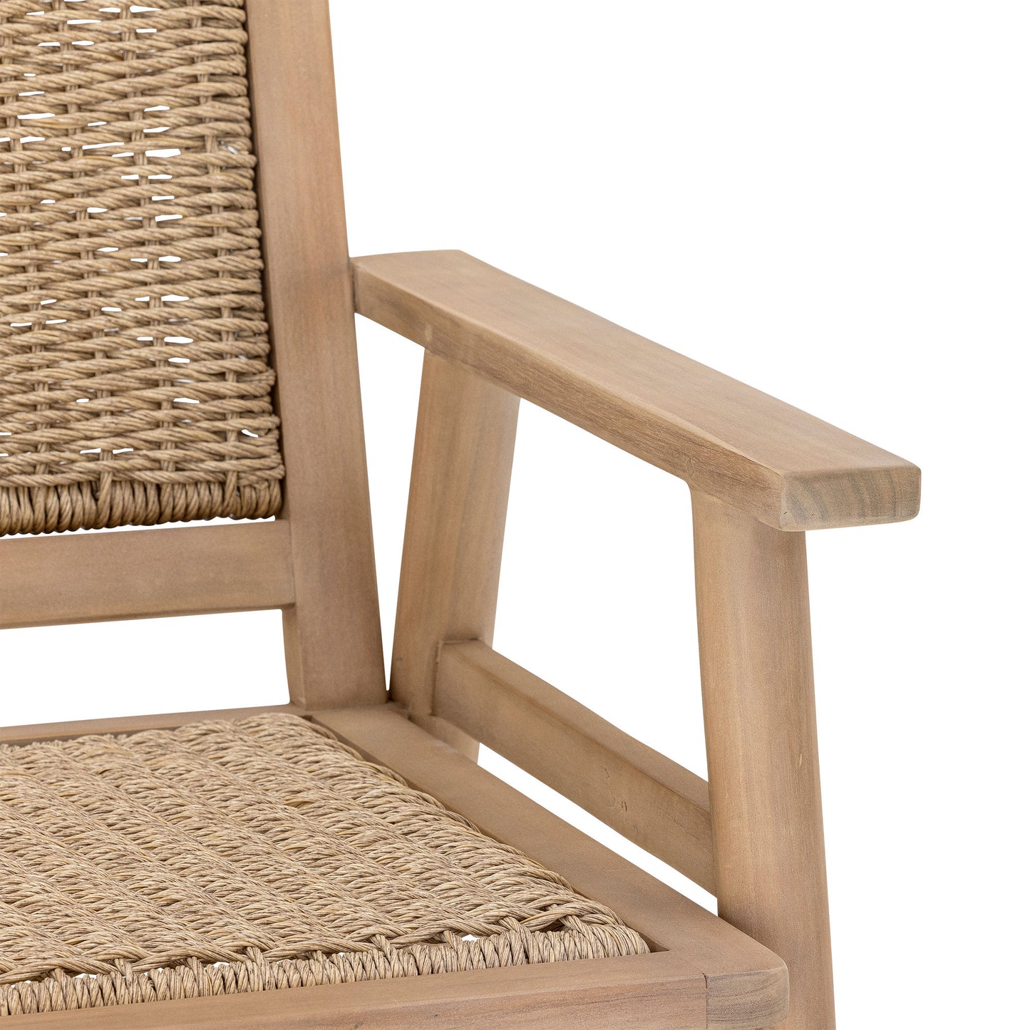 Bloomingville - Sorrento Sofa – FSC® Acacietræ og Polyrattan, Udendørs Sofa