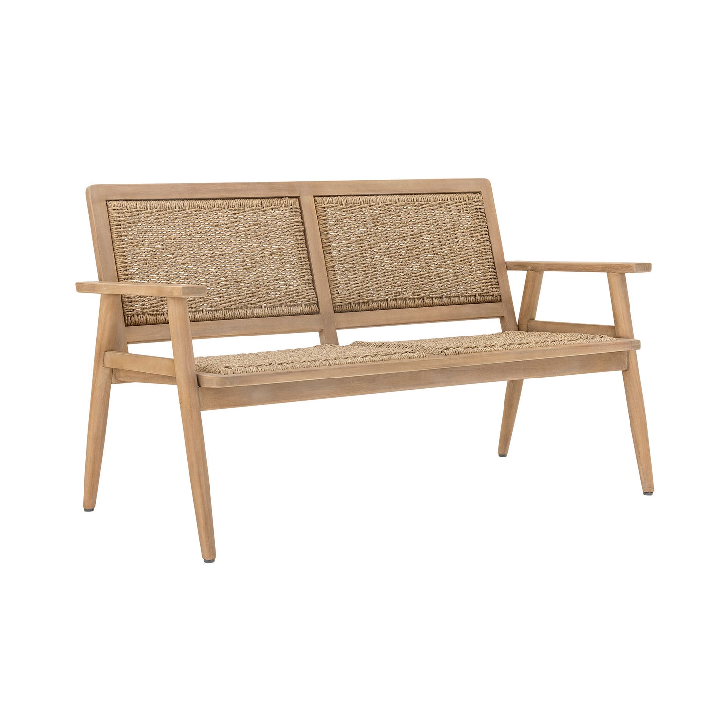 Bloomingville - Sorrento Sofa – FSC® Acacietræ og Polyrattan, Udendørs Sofa