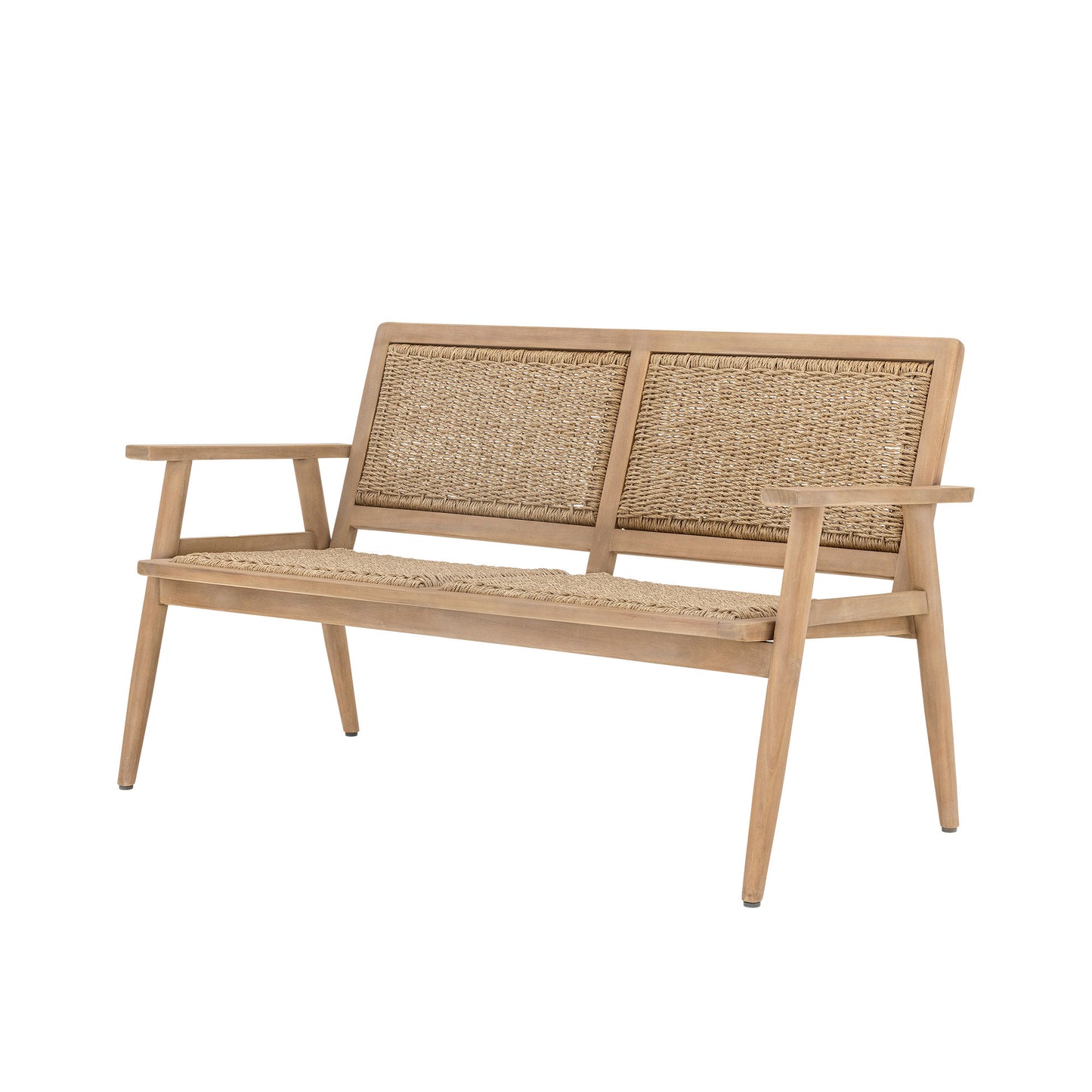 Bloomingville - Sorrento Sofa – FSC® Acacietræ og Polyrattan, Udendørs Sofa