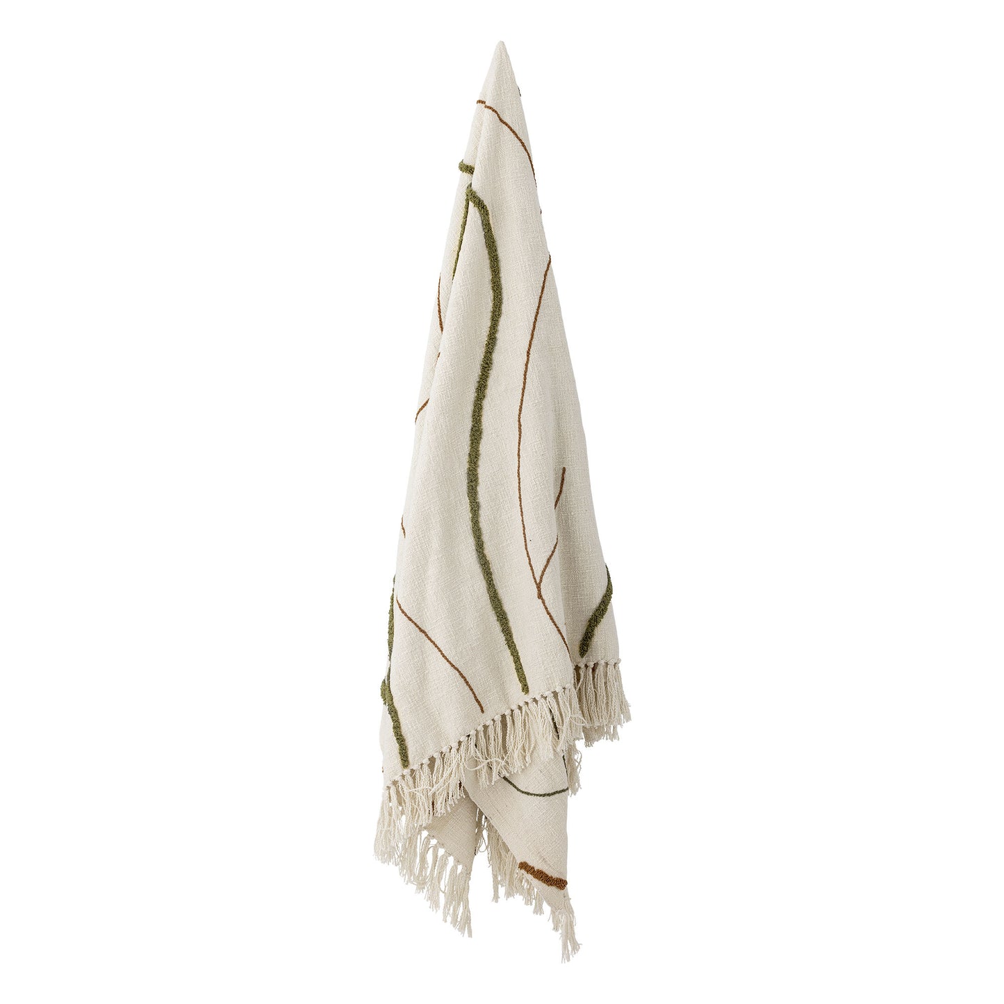 Osasio plaid 130x150 cm i bomuld – med tuftede detaljer fra Bloomingville