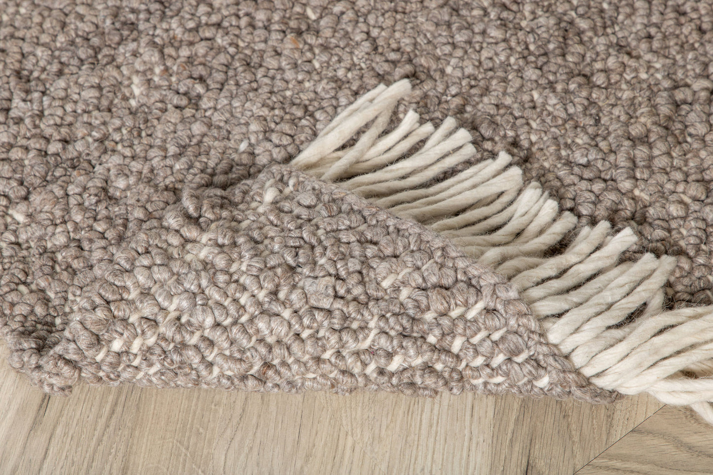 Venture Home Betina uldtæppe – Brun | 300 x 200 cm