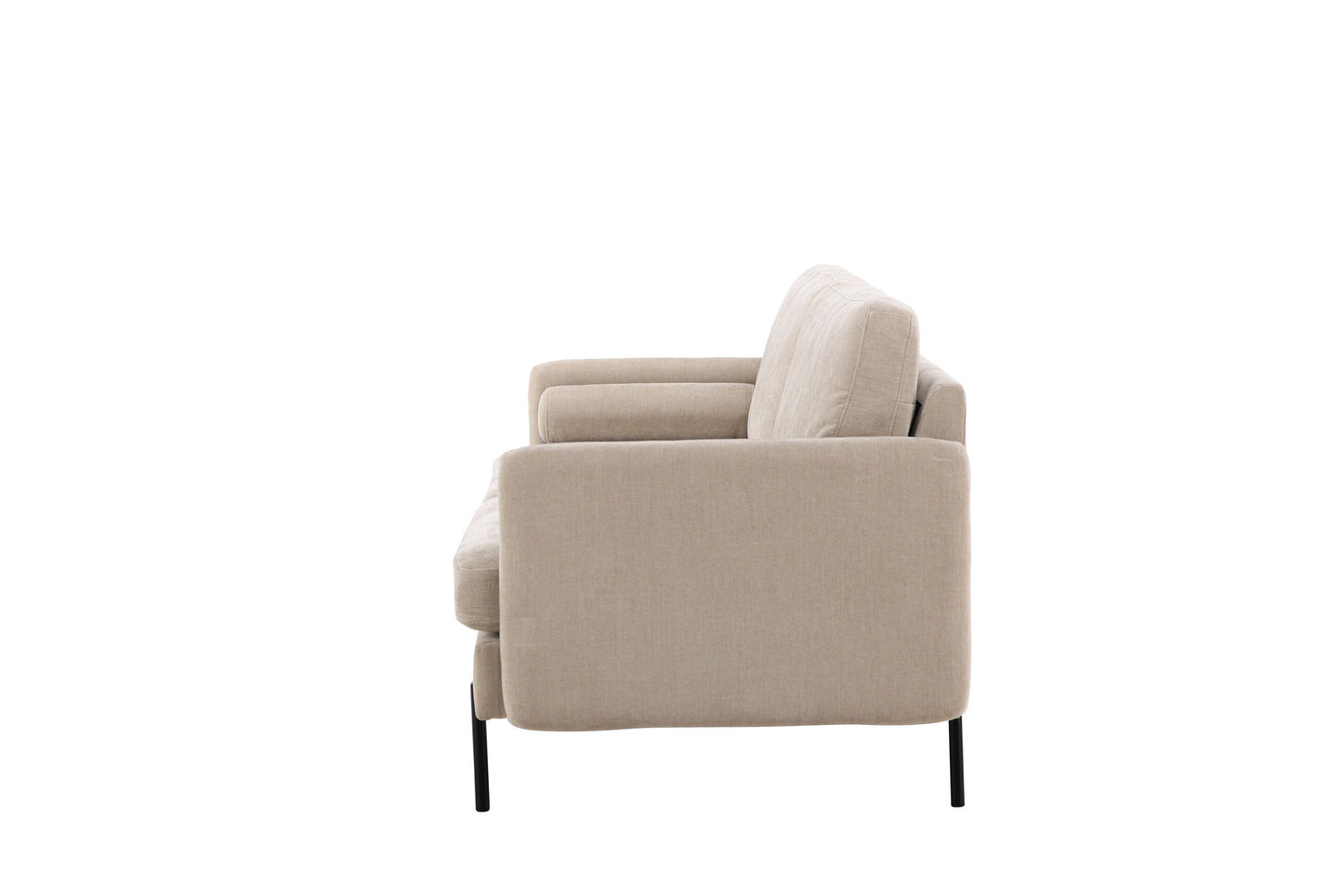 Venture Home Antibes 3-seat sofa - Beige Fabric