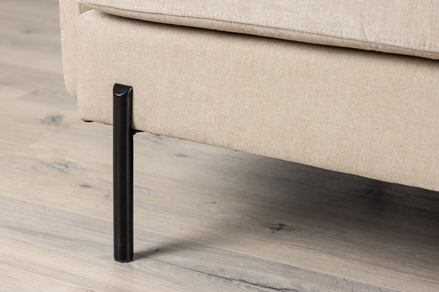 Venture Home Antibes 3-seat sofa - Beige Fabric