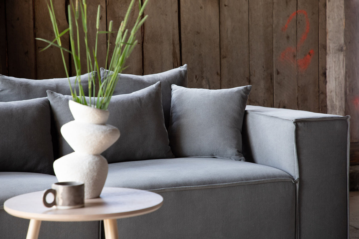 Gillholmen 3-personers Sofa – Grå | Skandinavisk Komfort