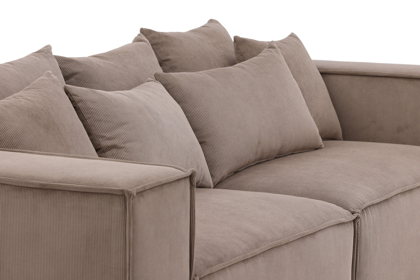 Gillholmen 3-personers Sofa – Brun Fløjl