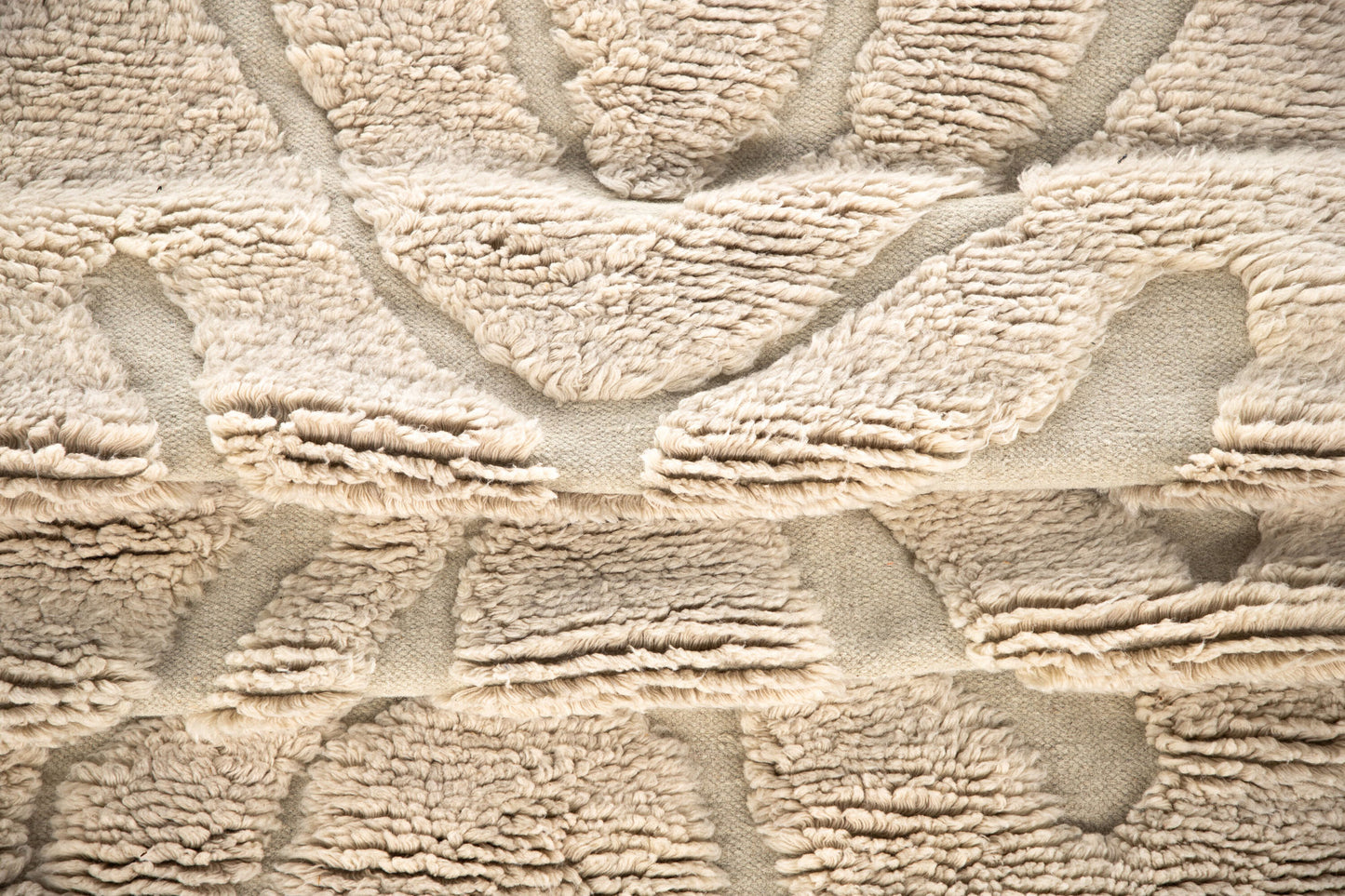 Trondheim Tæppe – Beige Bomuld, Håndvævet 170x240 cm