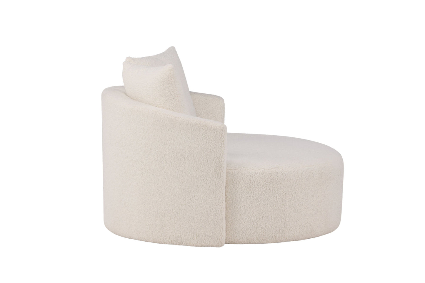 Kelso 2-personers Sofa – Hvid Teddy | Rundt Design