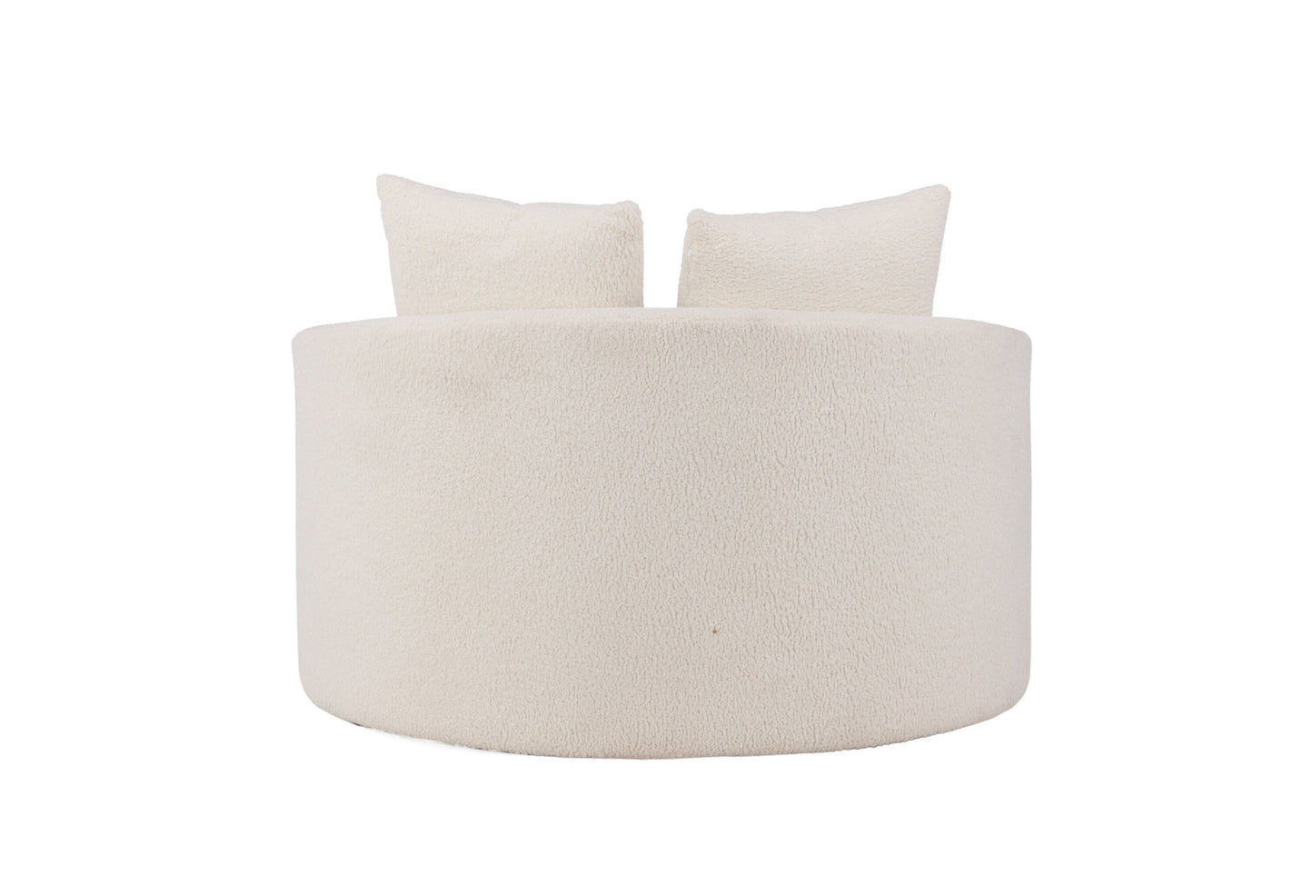 Kelso 2-personers Sofa – Hvid Teddy | Rundt Design