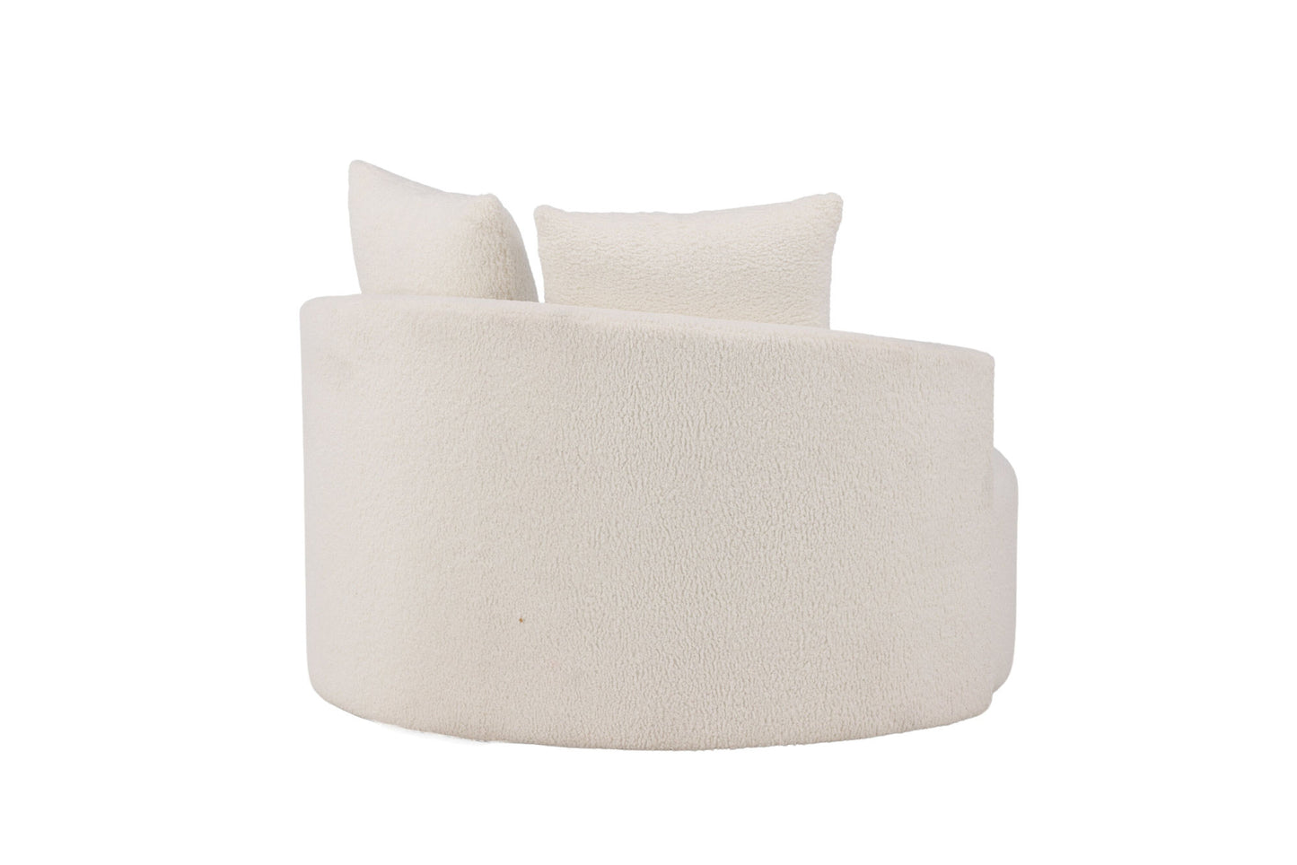 Kelso 2-personers Sofa – Hvid Teddy | Rundt Design