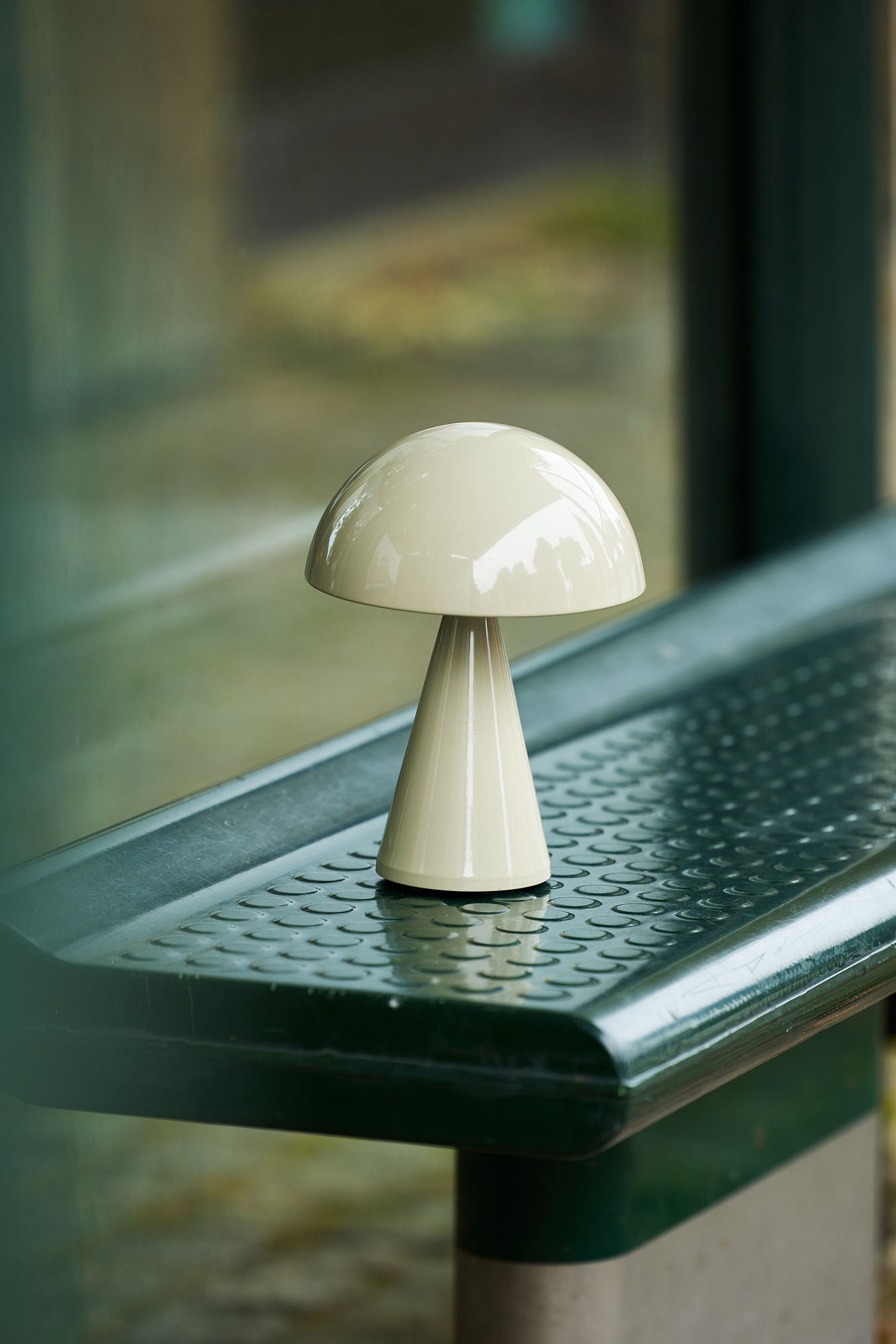 Hübsch Mush Transportabel Lampe Lys Sand