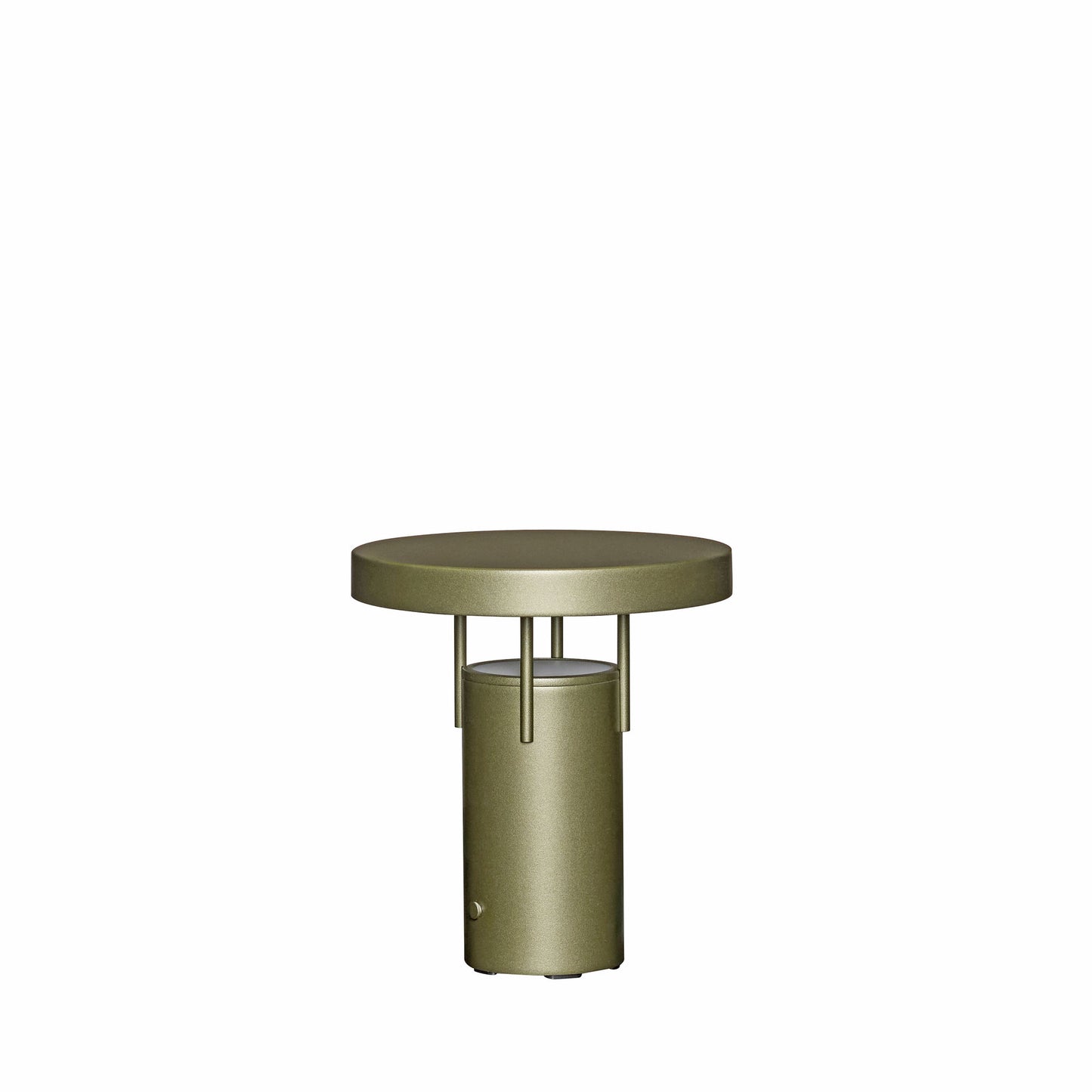 Hübsch BringMe Transportabel Lampe Mini Metalisk Mørkegrøn