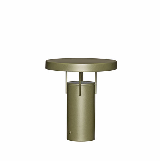 Hübsch BringMe Transportabel Lampe Metalisk Mørkegrøn