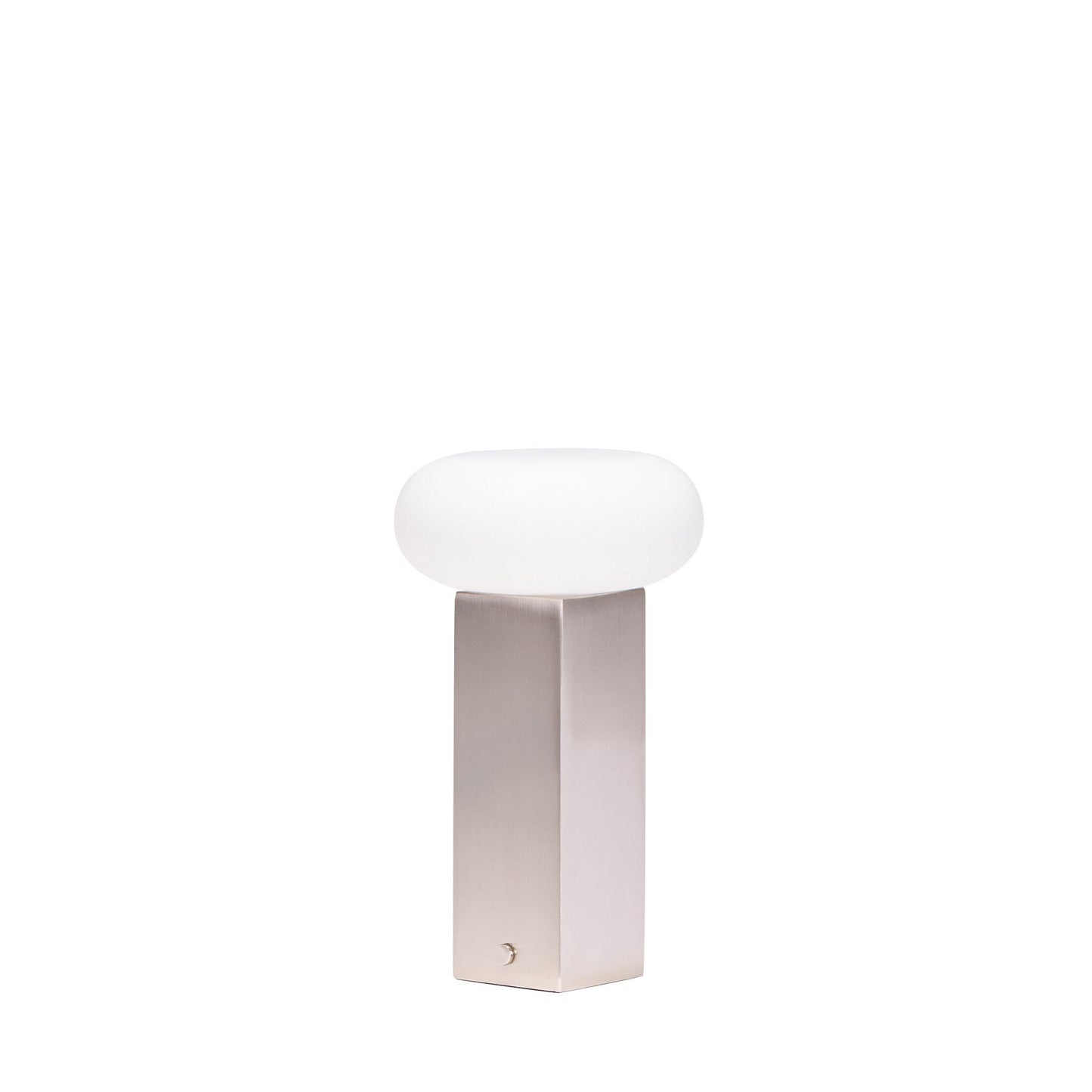 Hübsch Low Transportabel Lampe Nikkel