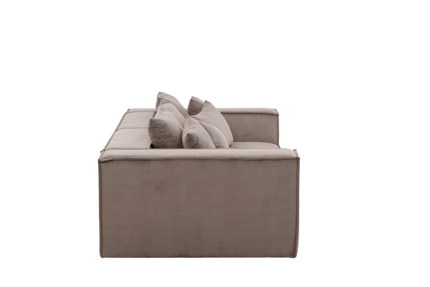 Gillholmen 3-personers Sofa – Brun Fløjl