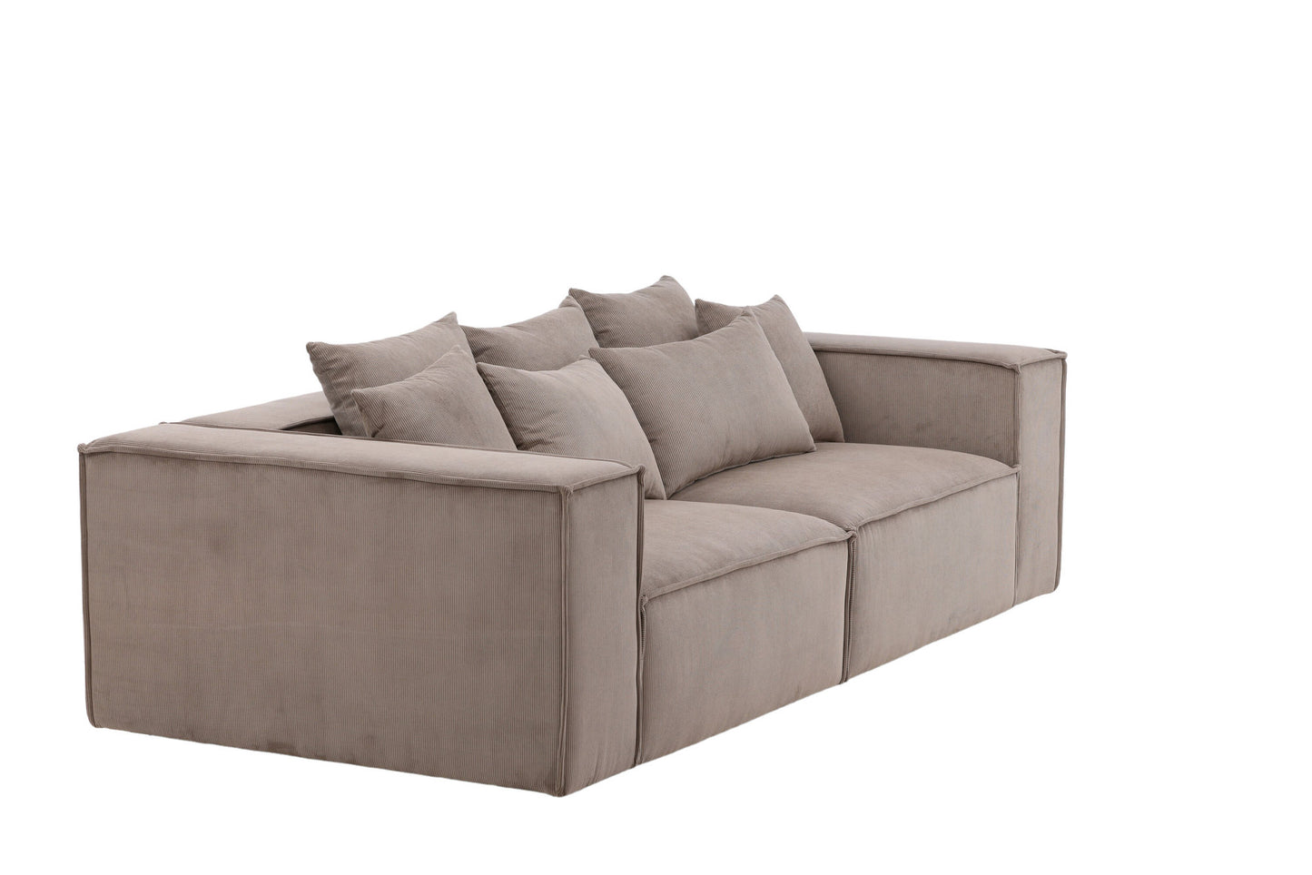 Gillholmen 3-personers Sofa – Brun Fløjl