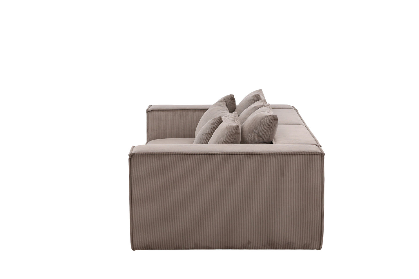 Gillholmen 3-personers Sofa – Brun Fløjl