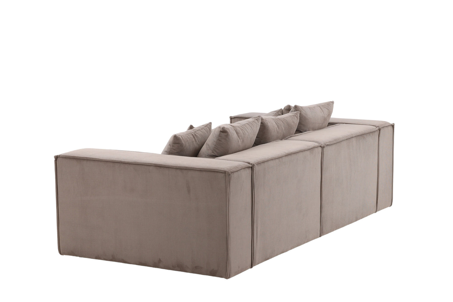 Gillholmen 3-personers Sofa – Brun Fløjl